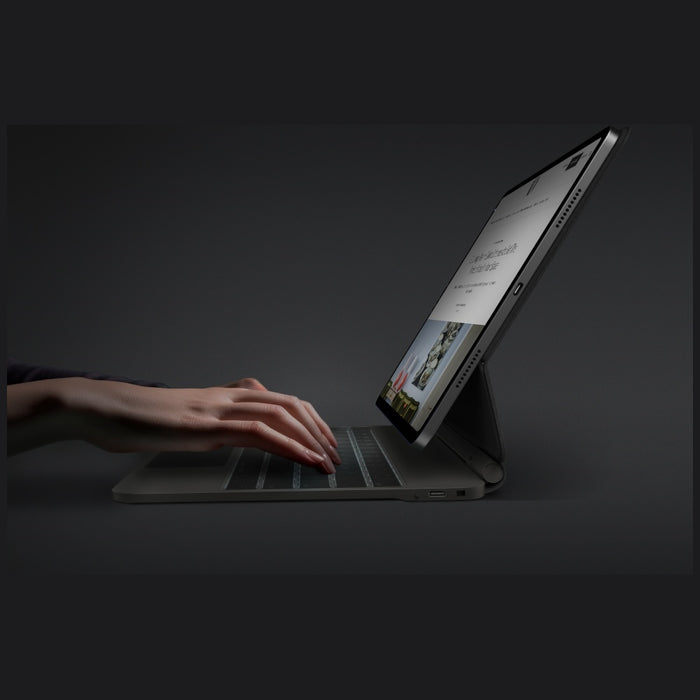 Uniq Venno Pro Магнитен Смарт Калъф с Клавиатура за iPad Pro 11" (2024/2025) - Черен