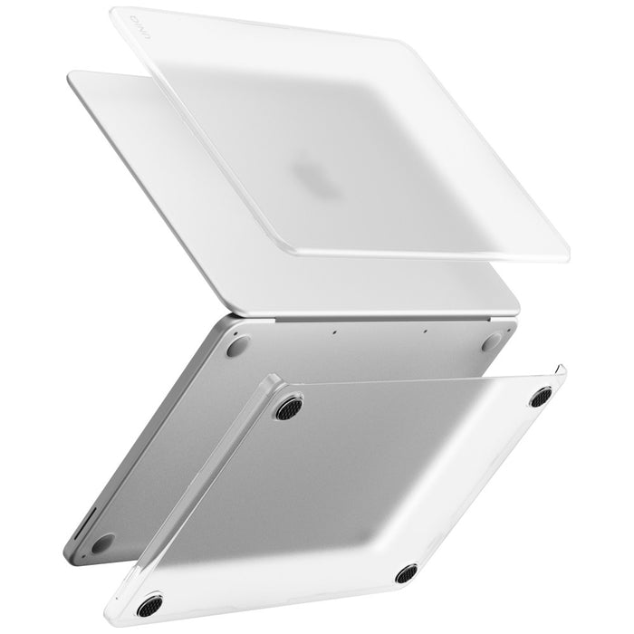 Uniq Claro калъф за MacBook Neo - прозрачен