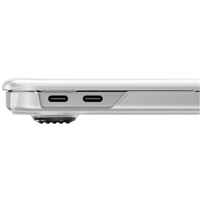 Uniq Claro калъф за MacBook Neo - прозрачен