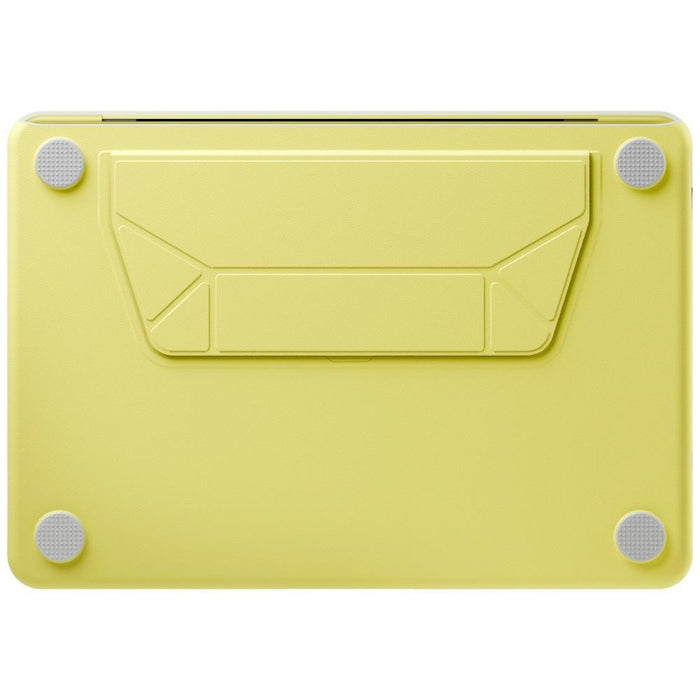 Калъф Uniq Lyden Versa за MacBook Neo - жълт