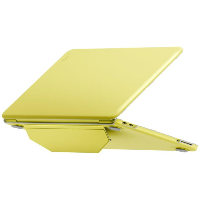 Калъф Uniq Lyden Versa за MacBook Neo - жълт