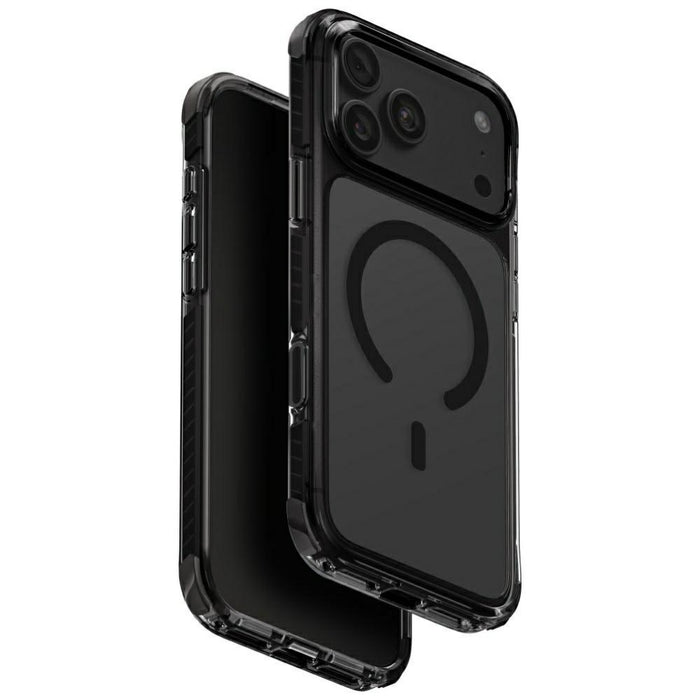 Uniq Combat Magclick калъф за зареждане за iPhone 18 Pro Max / 17 Pro Max - черен