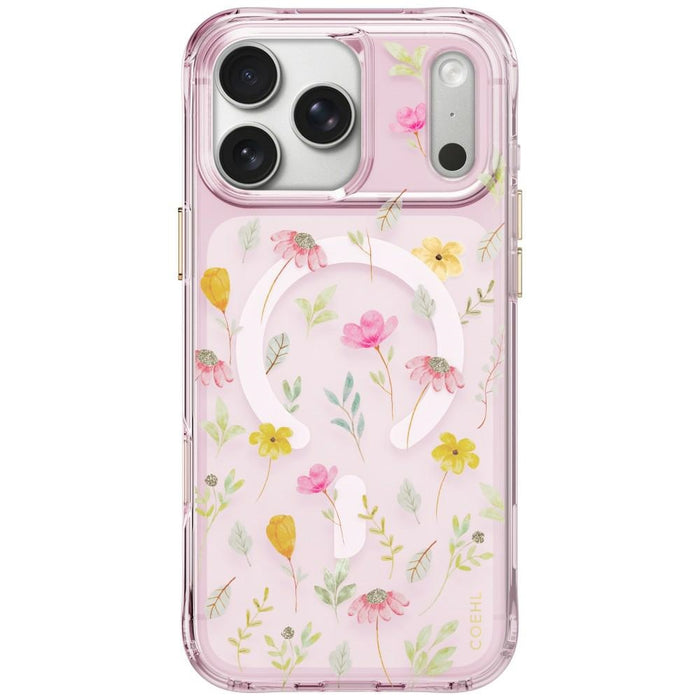Uniq Coehl Evie магнитен калъф за зареждане за iPhone 18 Pro Max / 17 Pro Max - розов