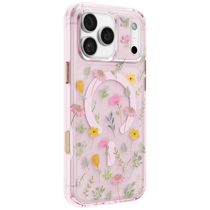 Uniq Coehl Evie магнитен калъф за зареждане за iPhone 18 Pro Max / 17 Pro Max - розов