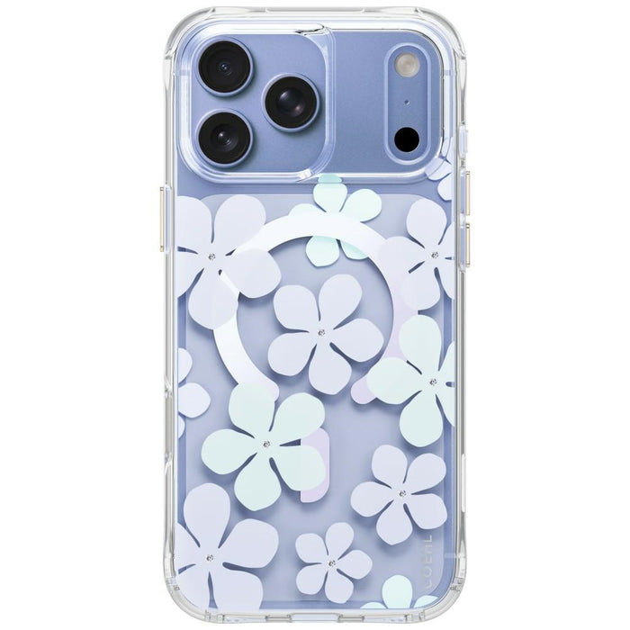 Uniq Coehl Mila магнитен калъф за зареждане за iPhone 18 Pro Max / 17 Pro Max - син