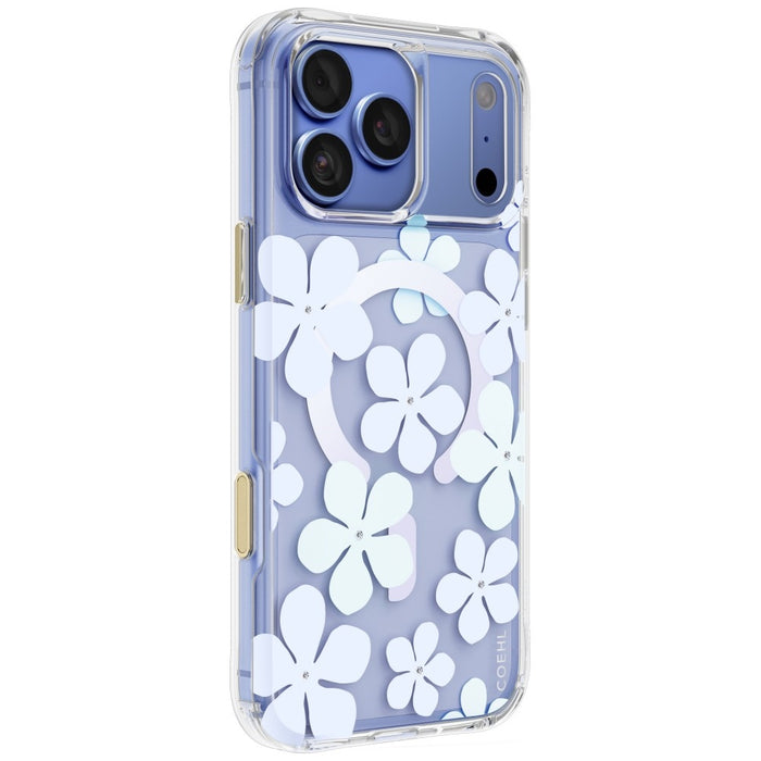 Uniq Coehl Mila магнитен калъф за зареждане за iPhone 18 Pro Max / 17 Pro Max - син