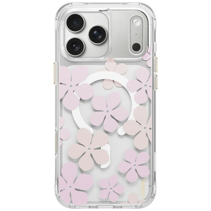 Uniq Coehl Mila магнитен калъф за зареждане за iPhone 18 Pro Max / 17 Pro Max - розов