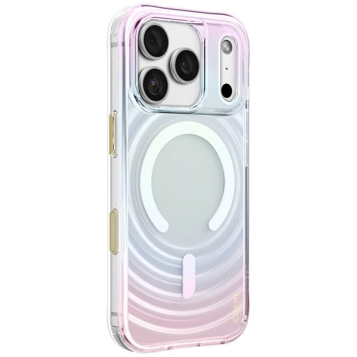 Uniq Coehl Vela Магнитен Калъф за Зареждане за iPhone 18 Pro / 17 Pro - Многоцветен