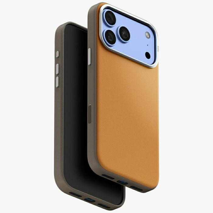 Uniq Lyden DS Magclick калъф за зареждане за iPhone 18 Pro Max / 17 Pro Max - светло оранжев