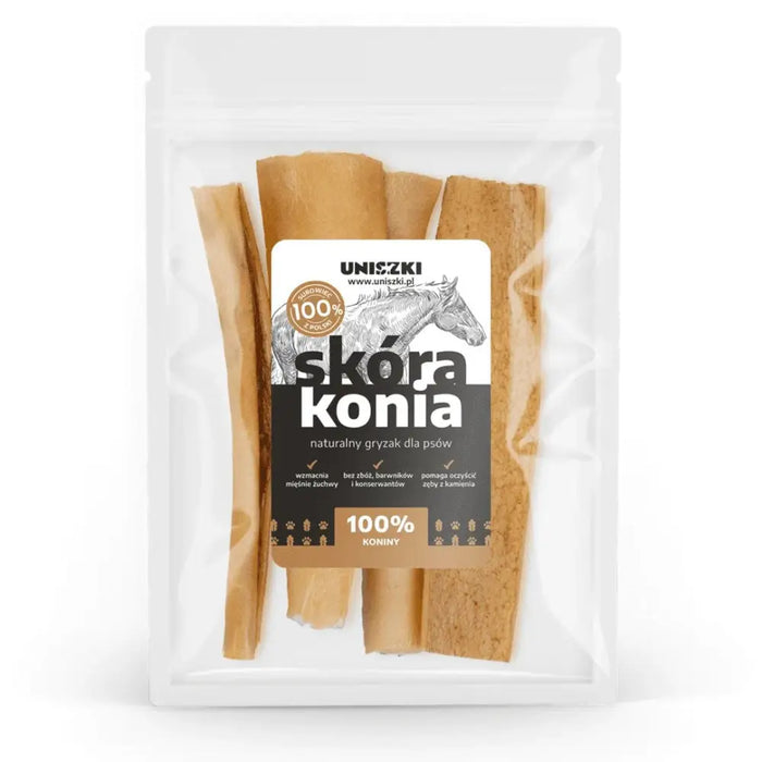 UNISZKI Horse Skin - Лакомство за кучета - 100гр