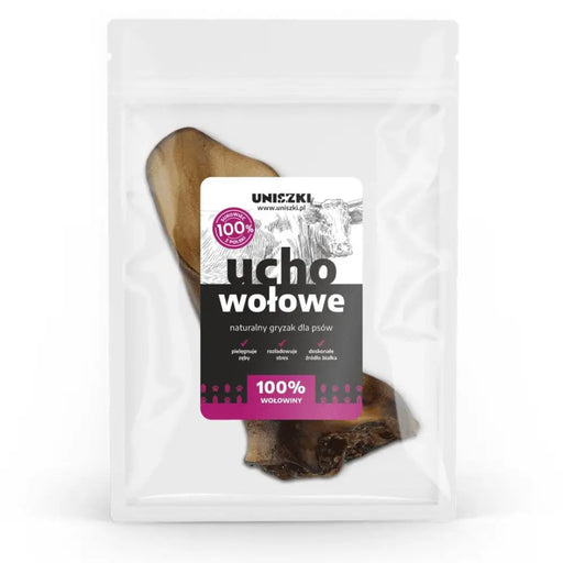 UNISZKI Medium Beef Ear - лакомство за кучета - 1 бр