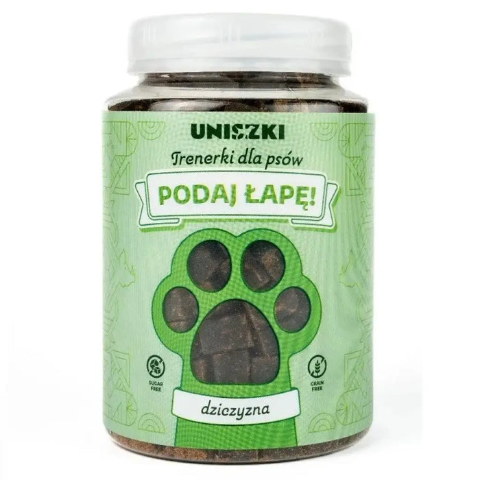 UNISZKI Podaj łapę Treats Game - лакомство за кучета - 210гр