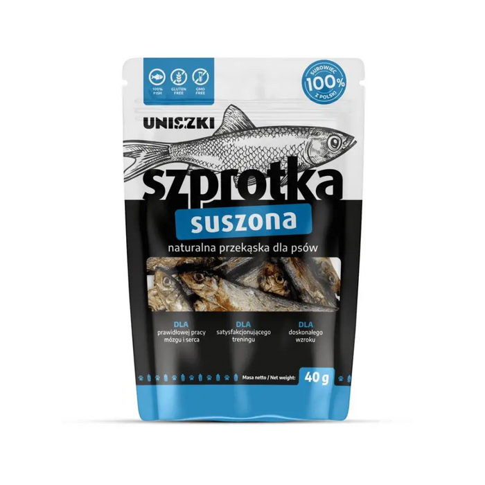 UNISZKI Сушена цаца - лакомство за кучета - 40гр