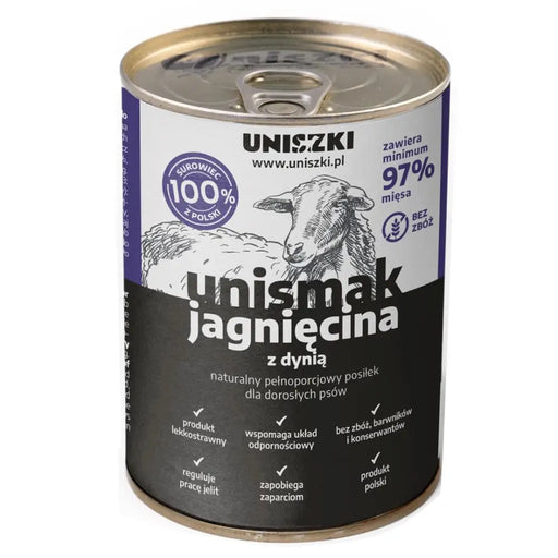 UNISZKI Unismak Lamb with Pumpkin - Мокра храна за кучета