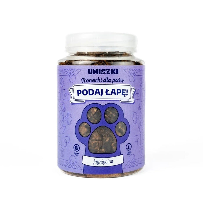 UNISZKI Podaj łapę Агнешко - лакомство за кучета - 150гр