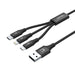 UNITEK C14049BK USB кабел 1.2 m USB 2.0 USB C Micro-USB