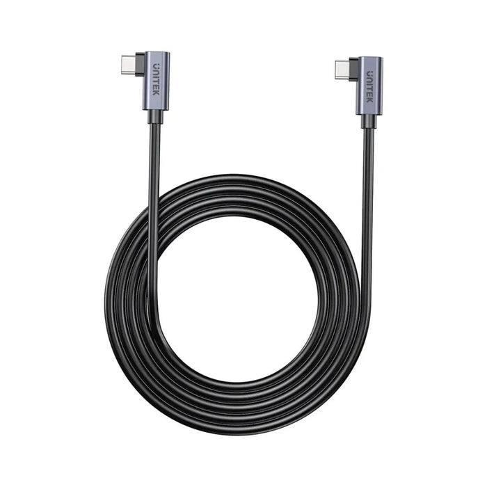 UNITEK C14147ABK01-0.5M - USB C 90°/90° PD 100W M/M 1M