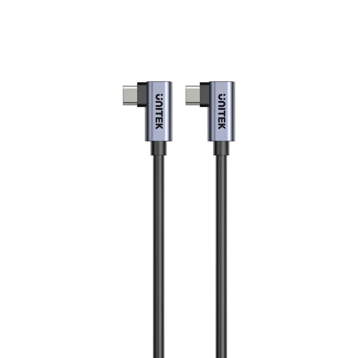 UNITEK C14147ABK01-0.5M - USB C 90°/90° PD 100W M/M 1M