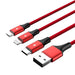 UNITEK C4049RD USB кабел 1.2 m USB A USB C/Micro-USB