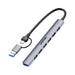 Unitek H1209AGY01 USB-A 5Gbps 7в1 USB хъб