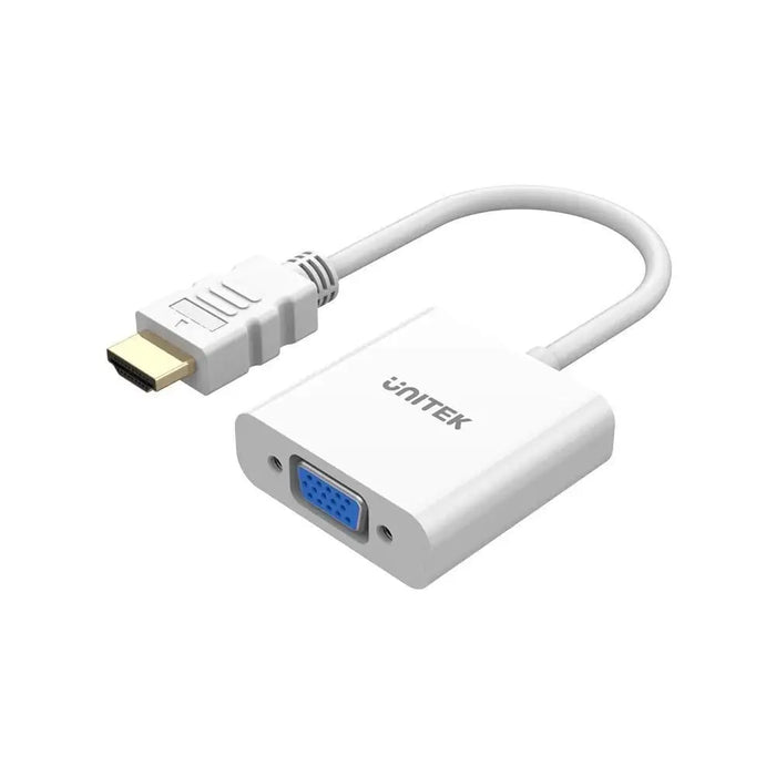 UNITEK HDMI - VGA АДАПТЕР FULLHD 60HZ БЯЛ M/F