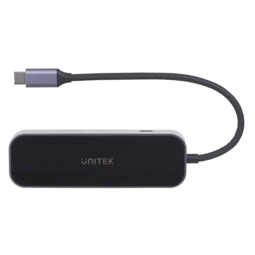 UNITEK ХЪБ USB-C 3.1,RJ-45,3XUSB-A,HDMI,4K,PD100W