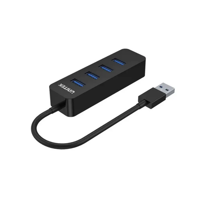 UNITEK ХЪБ USB-A 4X USB-A 3.1 АКТИВЕН 10W H1117A