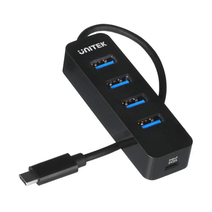 UNITEK HUB USB-C 4XUSB-A 3.1 АКТИВЕН 10 ВАТА H1117B