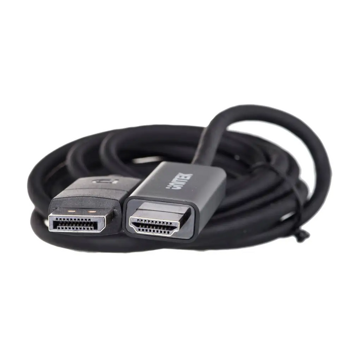 UNITEK КАБЕЛ DisplayPort 1.2 HDMI 4K@60HZ 1,8M V1608A