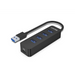 UNITEK ХЪБ USB-A 4X USB-A 3.1 АКТИВЕН 10W H1117A