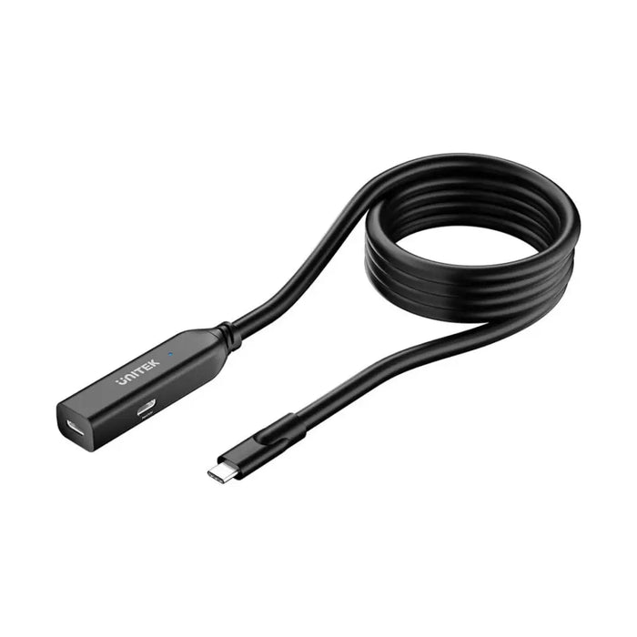 UNITEK УДЪЛЖИТЕЛ USB-C 10GBPS 5M ЧЕРЕН