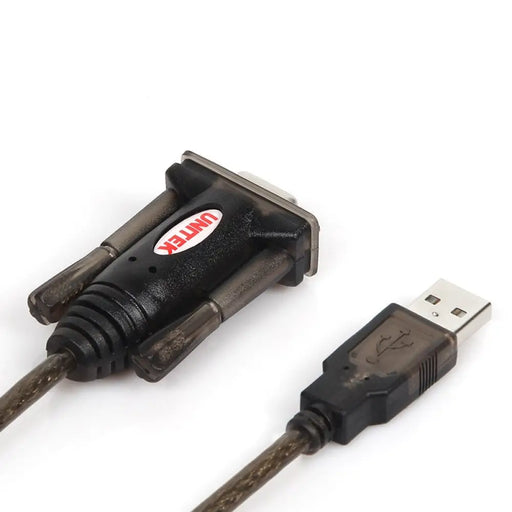UNITEK Y-105 сериен кабел Черен 1.5 m USB Type-A DB-9
