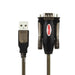UNITEK Y-105 сериен кабел Черен 1.5 m USB Type-A DB-9