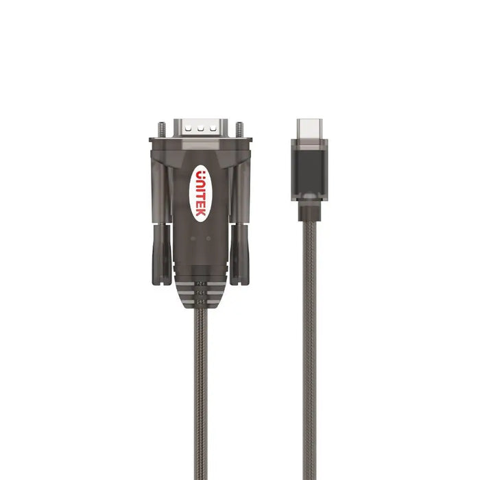 UNITEK Y-1105K сериен кабел Черен 1.5 m DB-9