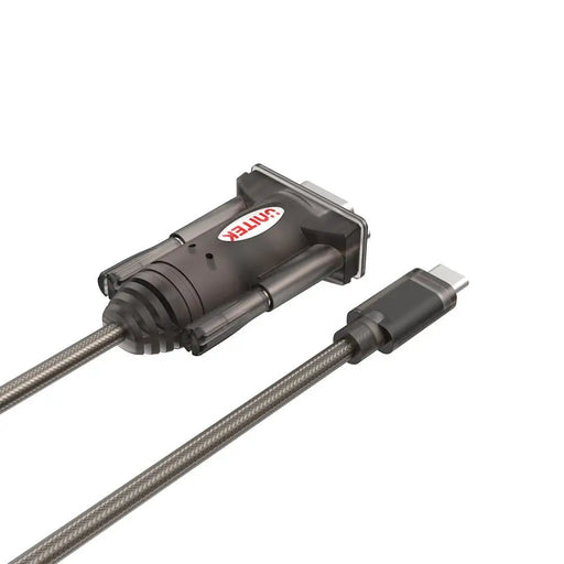 UNITEK Y-1105K сериен кабел Черен 1.5 m DB-9