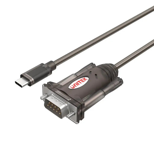 UNITEK Y-1105K сериен кабел Черен 1.5 m DB-9