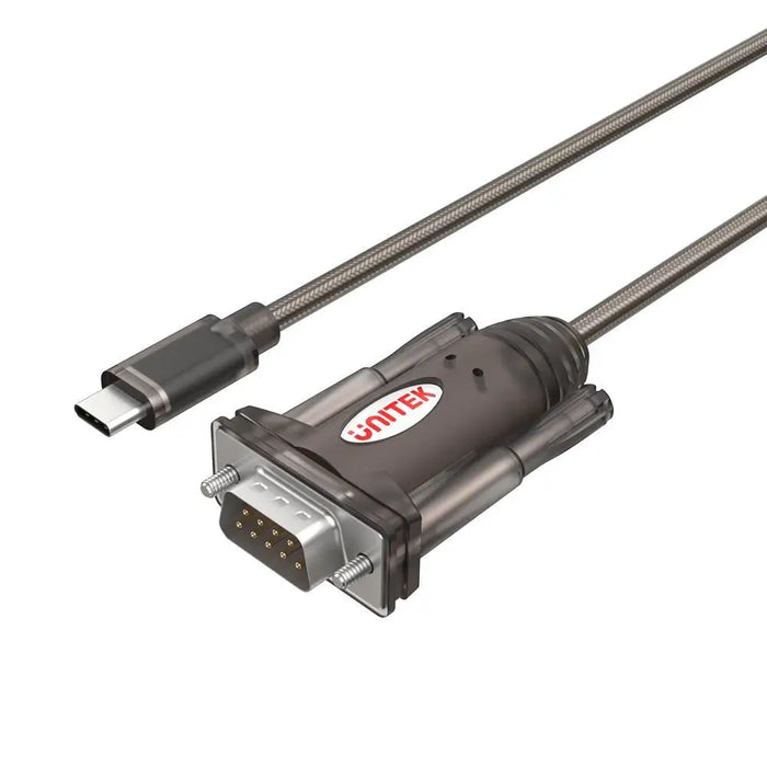 UNITEK Y-1105K сериен кабел Черен 1.5 m DB-9