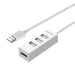 UNITEK Y-2146 интерфейсен хъб USB 2.0 480 Mbit/s Бял
