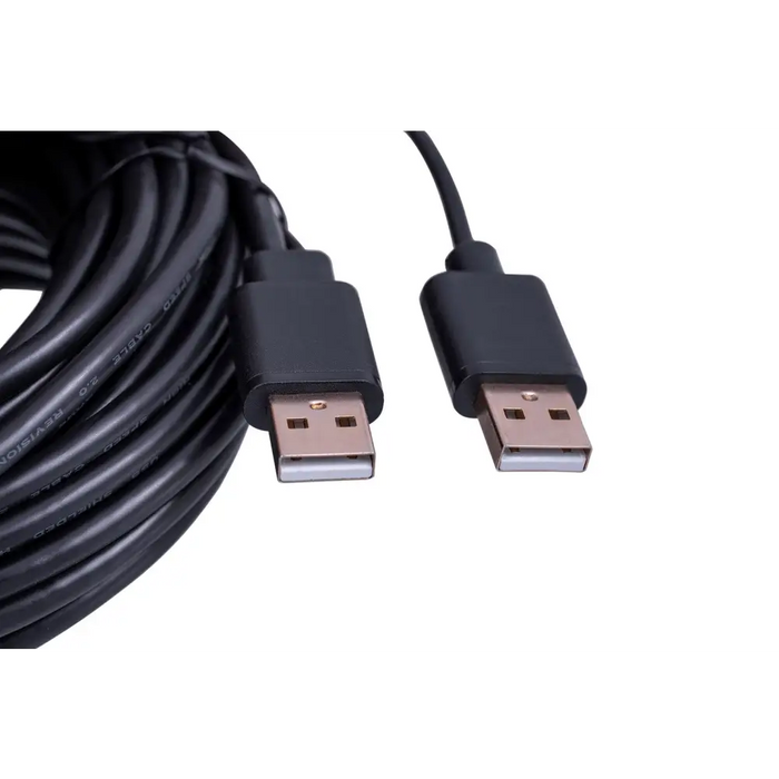 UNITEK Y-278 USB кабел USB 2.0 10 m 2 x USB A USB A Черен