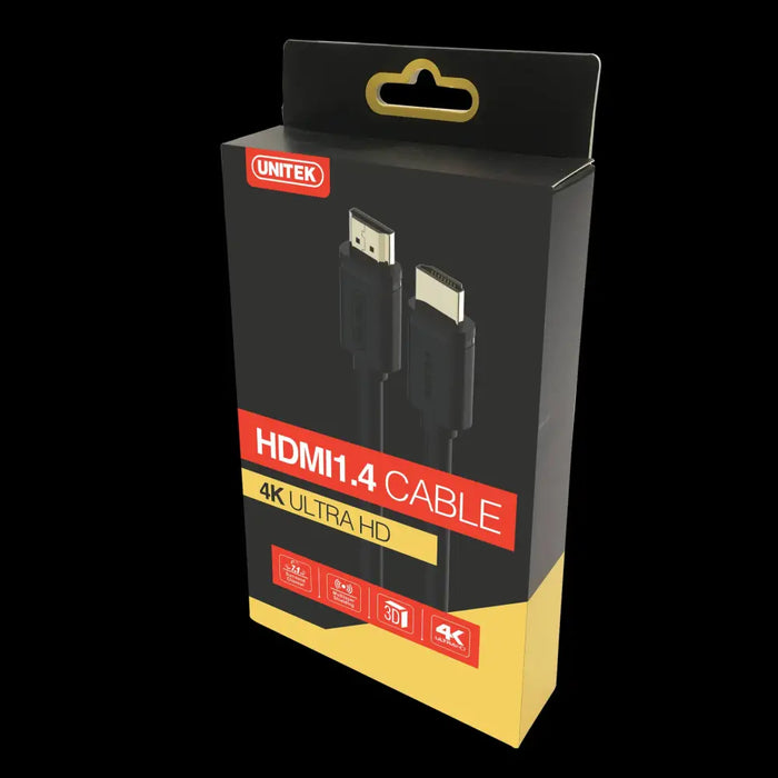 UNITEK Y-C138M HDMI кабел 2 м HDMI Тип A (Стандартен) Черен