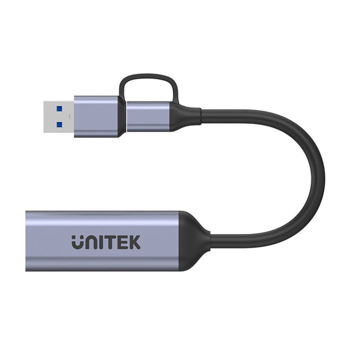 Видео грабер Unitek USB-C/A, 4K HDMI 1.4b