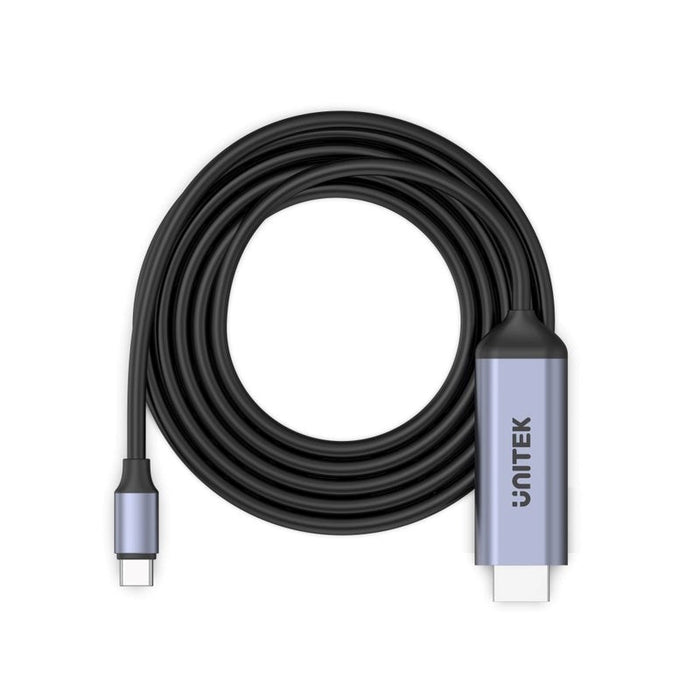 UNITEK USB-C към HDMI кабел – 8K, USB 4, HDR10+, 1.8 м