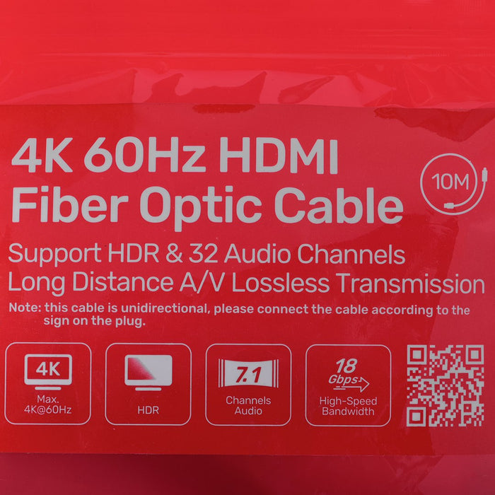 UNITEK HDMI CABLE 2.0 4K 60HZ AOC 10M