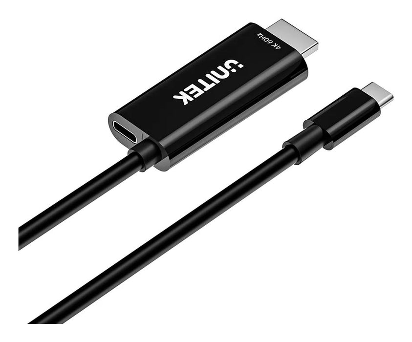 UNITEK V1439ABK01 USB графичен адаптер 3840 x 2160 пиксела Черен