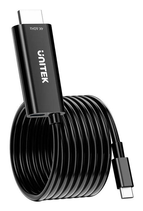 UNITEK V1439ABK01 USB графичен адаптер 3840 x 2160 пиксела Черен