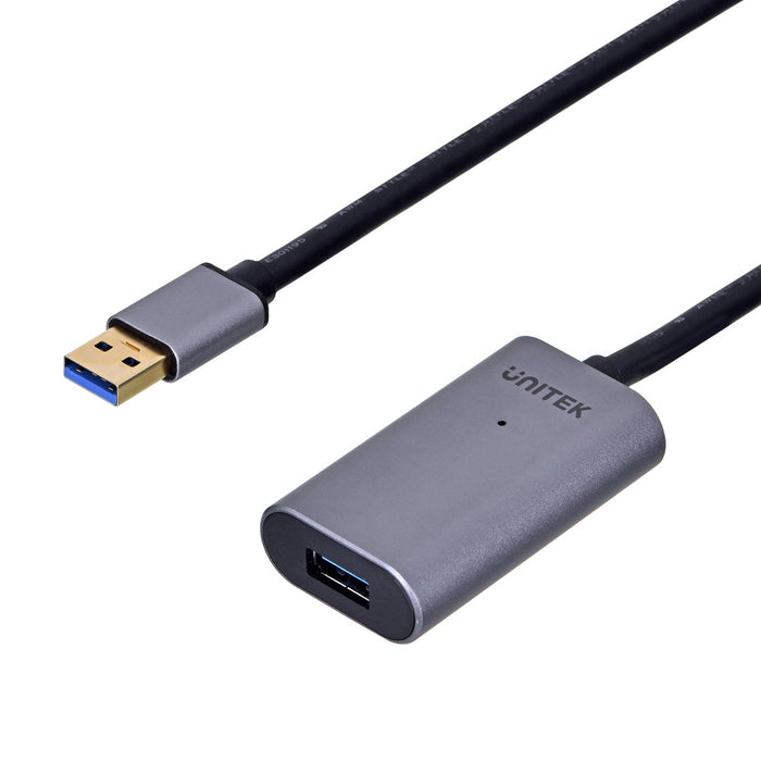 UNITEK Y-271 USB кабел 5 м USB 2.0 USB A Сив