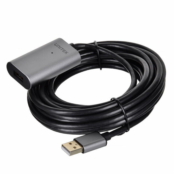 UNITEK Y-271 USB кабел 5 м USB 2.0 USB A Сив
