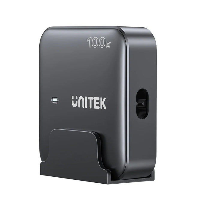 Мрежово зарядно за GaN - Unitek P1229ABK01-EU | 100W 2x USB-C 2x USB-A