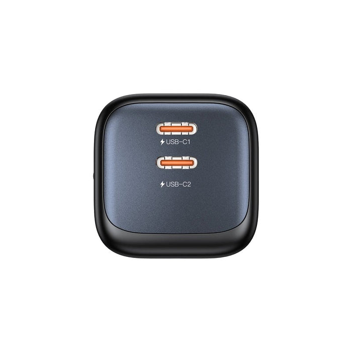 2x GAN 45W зарядно за мрежа, 2x USB-C PD, QC