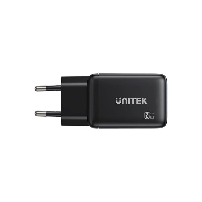 GAN 2xUSB-A, USB-C, PD 3.0, 65W мрежово зарядно устройство